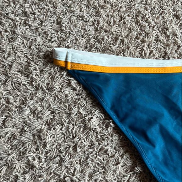 NWT! Cupshe Blue / Orange Swim Bikini Bottom Size Large - Picture 11 of 12
